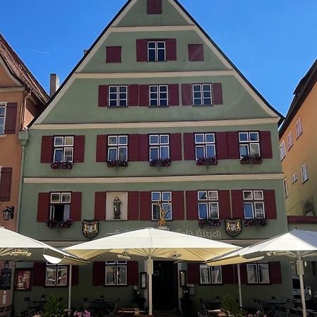 Goldner Hirsch Otel Dinkelsbühl Dış mekan fotoğraf