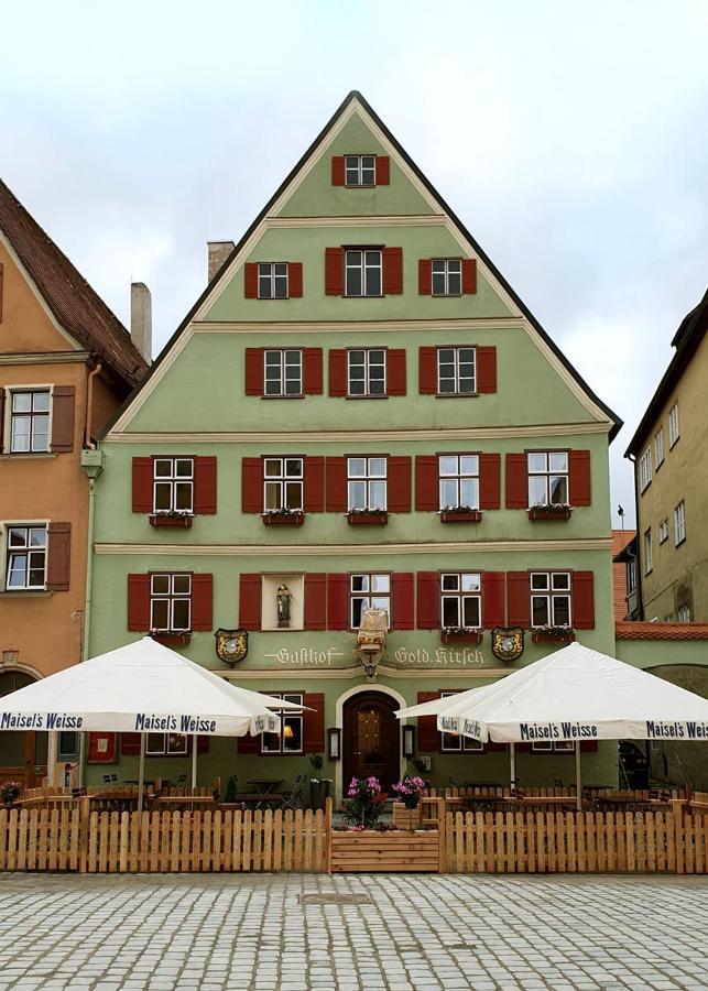 Goldner Hirsch Otel Dinkelsbühl Dış mekan fotoğraf