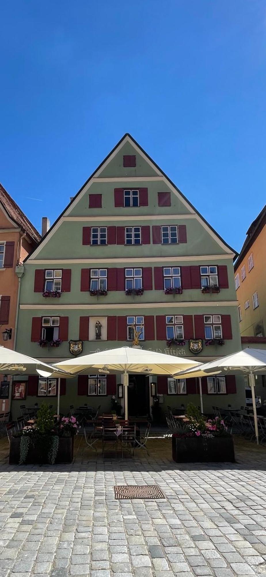 Goldner Hirsch Otel Dinkelsbühl Dış mekan fotoğraf